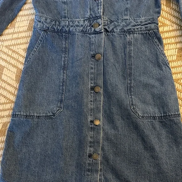 Velvet Heart Denim Dress size small - Picture 6 of 8